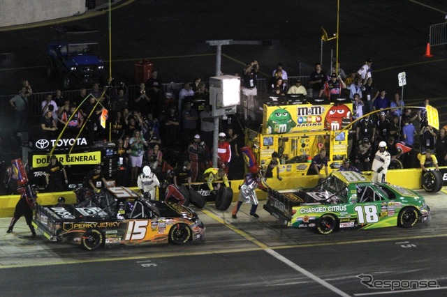 カイル・ブッシュ・モータースポーツ キミ・ライコネン選手がNASCARデビュー