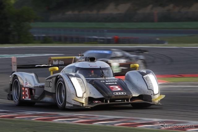 アウディR18 TDI。5月8日スパフランコルシャンでの実戦デビューは3台が3、4、5位
