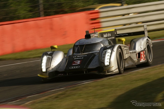 アウディR18 TDI。5月8日スパフランコルシャンでの実戦デビューは3台が3、4、5位