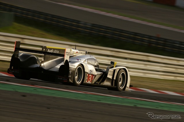 アウディR18 TDI。5月8日スパフランコルシャンでの実戦デビューは3台が3、4、5位