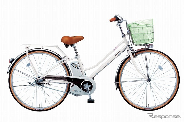 パナソニックの電動アシスト自転車。ビビステップ(小学生高学年向け)