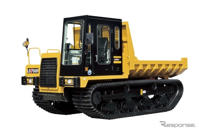 オフロード法基準をクリア。キャタピラーLD700F(クローラキャリア)