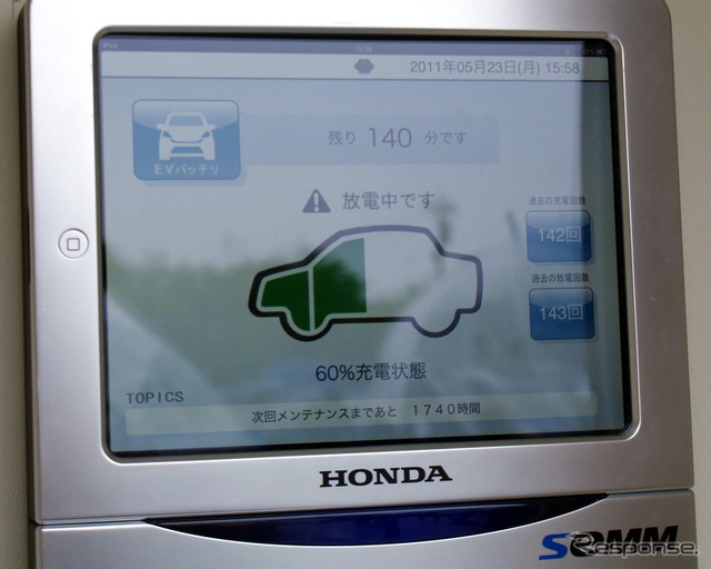 ホンダ、スマートホームシステムの運用にインターナビ技術を活用