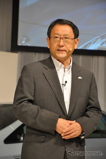 トヨタ 豊田章男社長