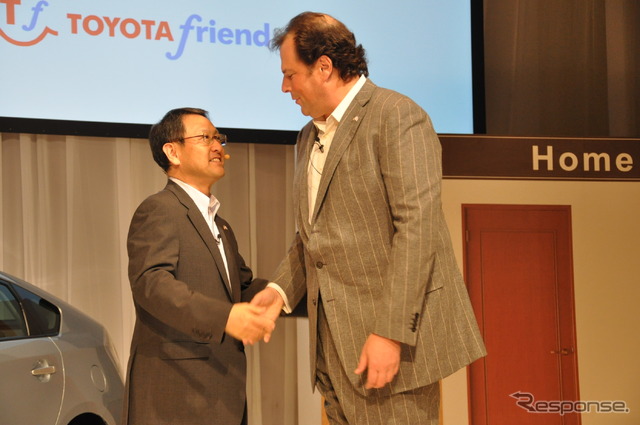 トヨタ・セールスフォース 提携会見