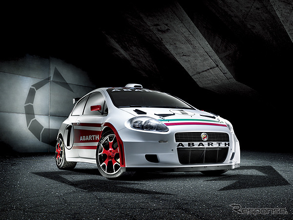 アバルトのレース車両 ABARTH GRANDE PUNTO S2000