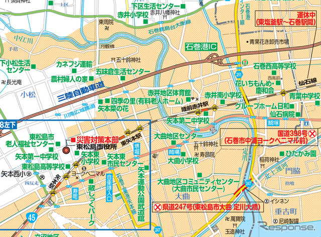 東日本大震災復興支援地図