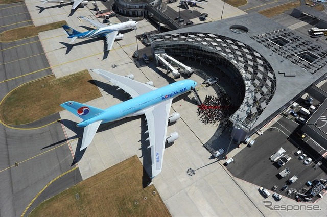 大韓航空にエアバスA380…6月からソウル-成田線