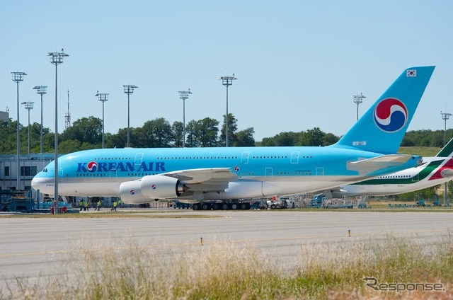 大韓航空にエアバスA380…6月からソウル-成田線