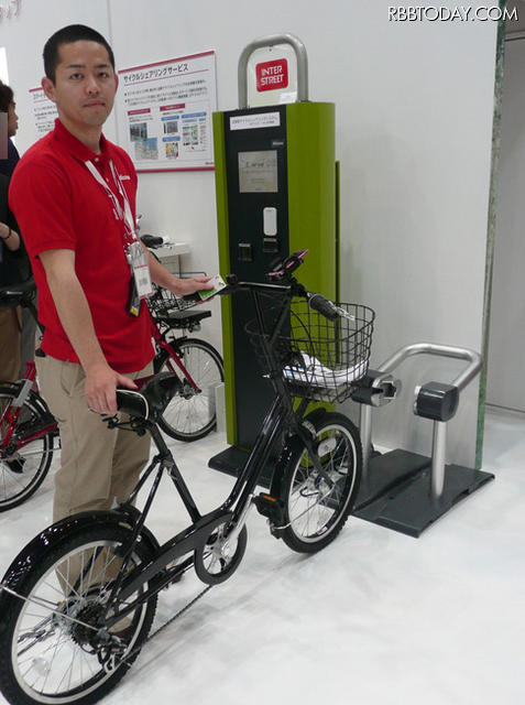 NTTドコモとペダルが共同開発した「汎用型サイクルシェアリングシステム」 NTTドコモとペダルが共同開発した「汎用型サイクルシェアリングシステム」