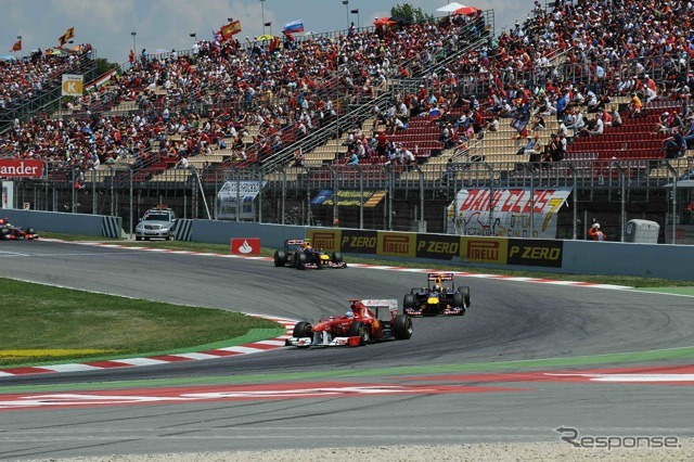 アロンソ（F1スペインGP）