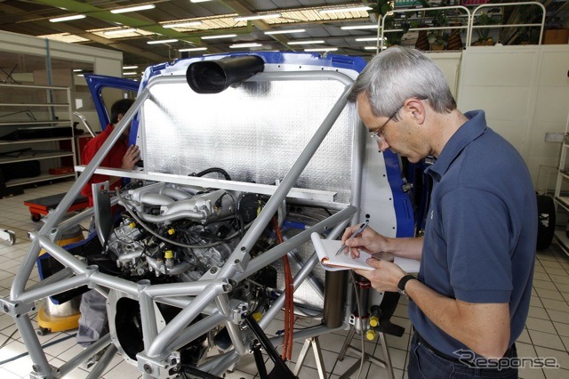パイクスピーク、ルノーの秘密兵器は GT-R エンジン