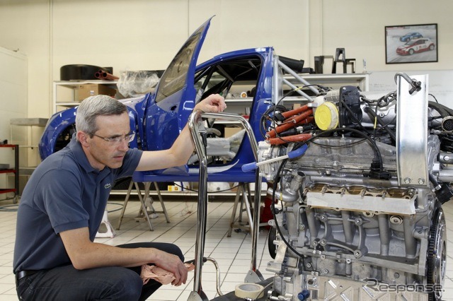 パイクスピーク、ルノーの秘密兵器は GT-R エンジン