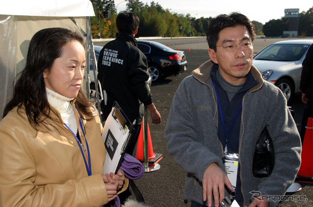 【DRIVING EXPERIENCE 2003 part7】感心・感動しきりの参加者コメント