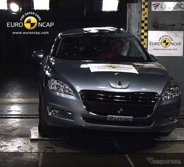 プジョー 508 ユーロNCAP 衝突テスト