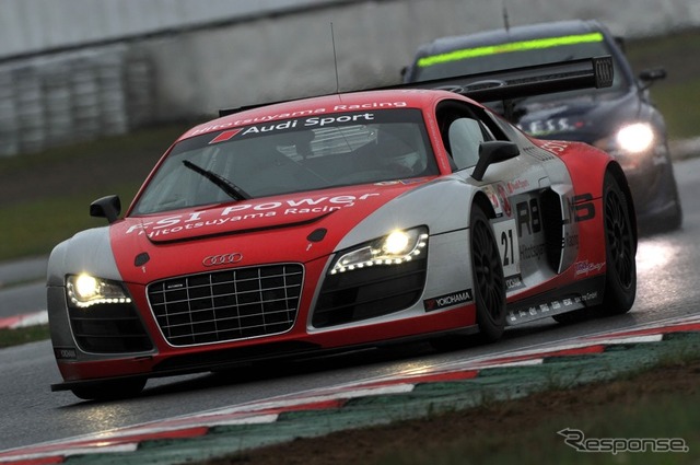 【スーパー耐久 第1戦】アウディ R8 LMS が総合優勝