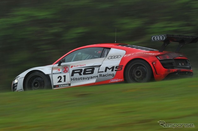 【スーパー耐久 第1戦】アウディ R8 LMS が総合優勝