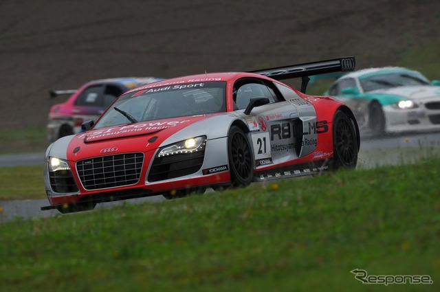 【スーパー耐久 第1戦】アウディ R8 LMS が総合優勝