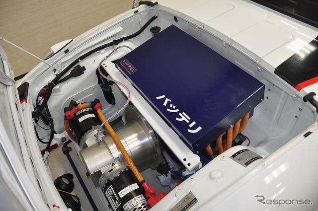 トヨタ東京自動車大学校 トヨタ スポーツ800 改造EV 2号車