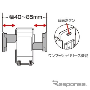 サンワサプライ　CAR-HLD5BK