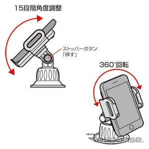サンワサプライ　CAR-HLD5BK