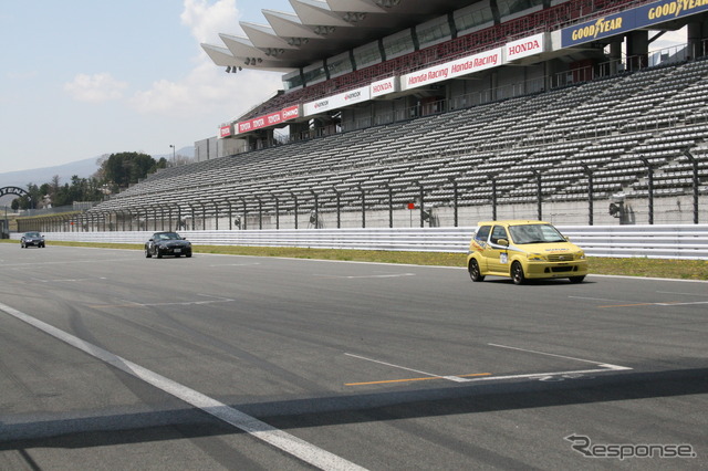 ミニバンも参加できるサーキット走行会　7月1日