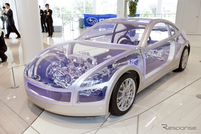スバルのFRスポーツコンセプト「ボクサースポーツ・アーキテクチャ」