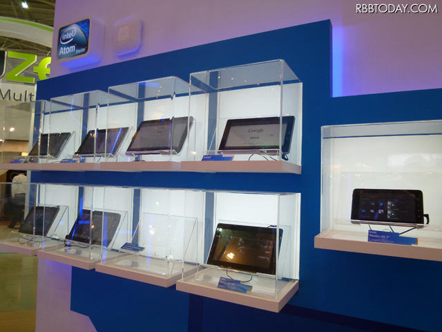 Intel Atom搭載のタブレット端末 Intel Atom搭載のタブレット端末