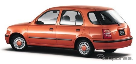 日産『マーチ』---低排ガス認定のため型式を……