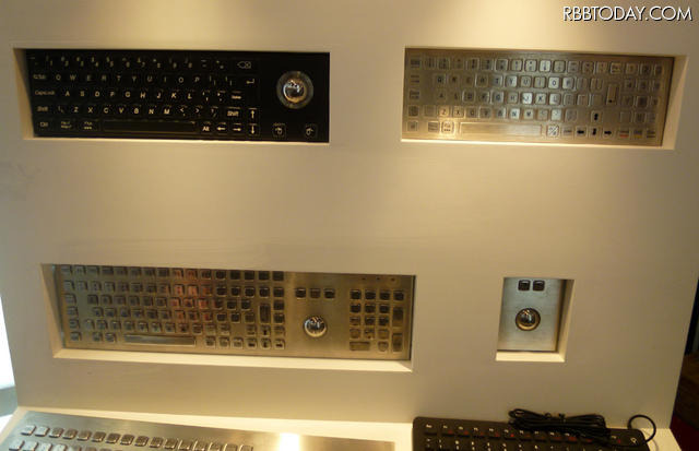 ハイエンドキーボードかと思いきや用途は銀行ATMなどへの埋め込み ハイエンドキーボードかと思いきや用途は銀行ATMなどへの埋め込み