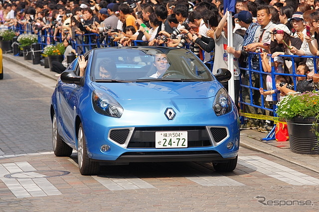 詳細を明かすことなく、突然現れたルノー・ウインド。