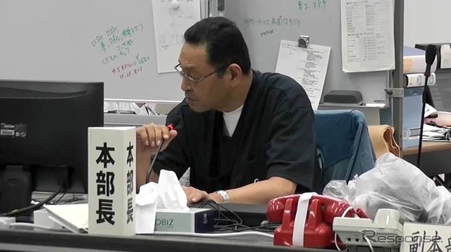 緊急対策本部長の吉田昌郎氏(福島第一原発所長。5月30日)