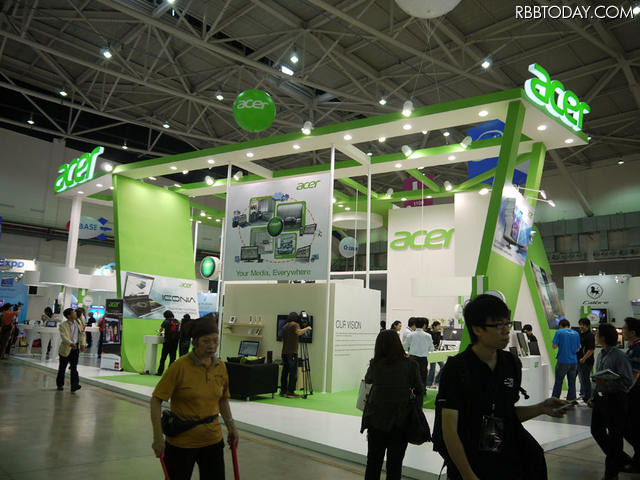 Acerのブース