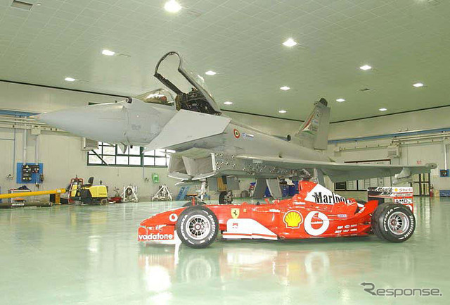 フェラーリF1対ジェット戦闘機、3本勝負!