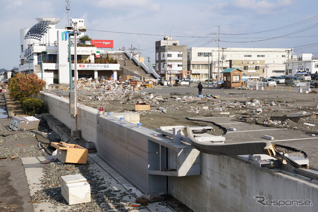 宮城県塩竈市海岸通付近