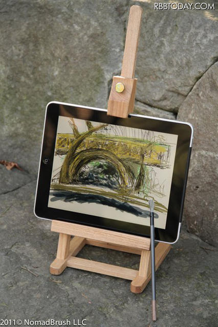 NomadBrush for iPad(iPadとイーゼルは付属しません) NomadBrush for iPad(iPadとイーゼルは付属しません)