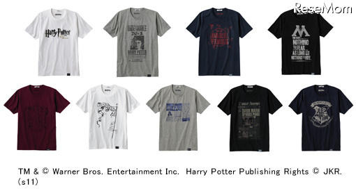 ハリポタ コラボTシャツ13柄、ユニクロが6/18発売 メンズ