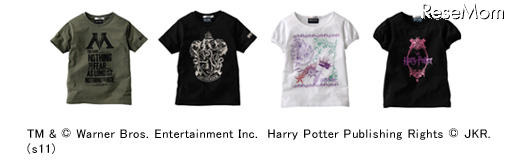 ハリポタ コラボTシャツ13柄、ユニクロが6/18発売 キッズ
