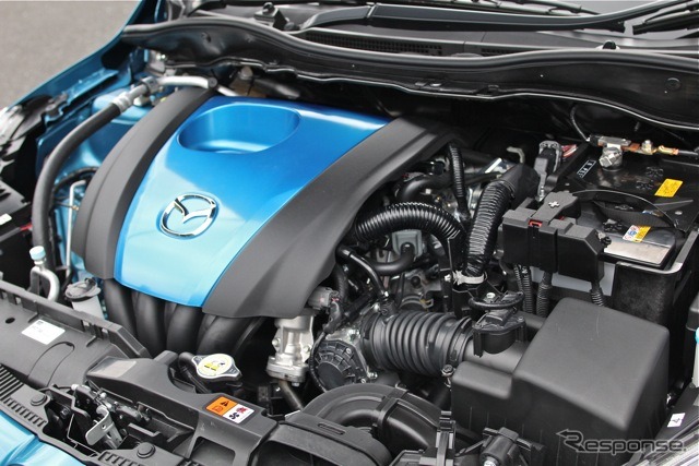 マツダ デミオに搭載されるSKYACTIV-Gエンジン