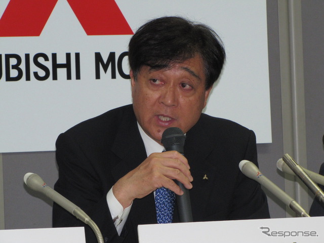 三菱自動車 益子修社長