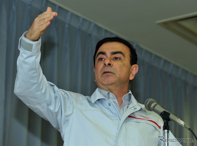 ゴーン社長 日産いわき工場