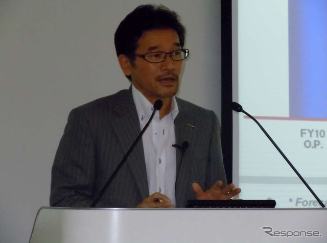 日産自動車業績見通し説明会