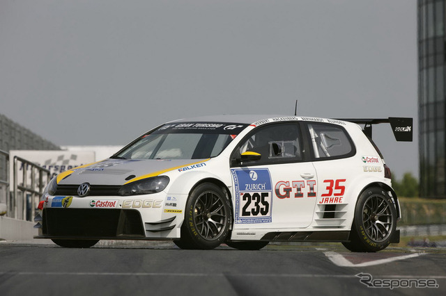 440psの VW ゴルフ、ニュル24時間に3台が参戦