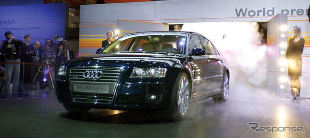 【デトロイトショー'04速報】アウディ『A8』にW12搭載