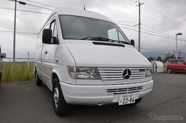 デュポン製塗料の販売会社、ユーポンなどが利用するデモカー