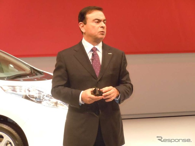 日産ゴーン社長（日産パワー88発表）