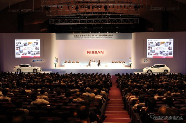 日産株主総会