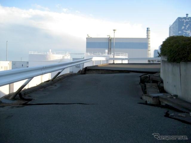 福島第一原発（3月11日）