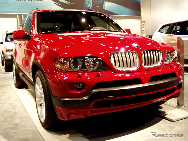 【LAオートショー'04速報】BMW『X5』が打倒カイエンでパワーアップ