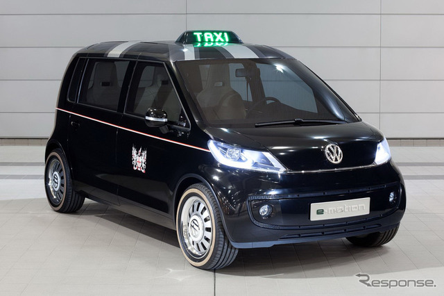 電気自動車VW UP!をベースとしたタクシーコンセプト